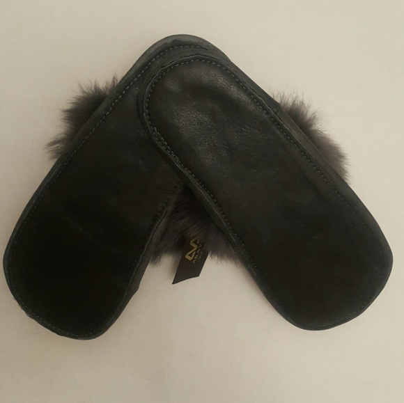 COPY - Curlly Slippers - Real Fur - Picture 4 of 4